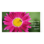 Hot Pink Painted Daisy