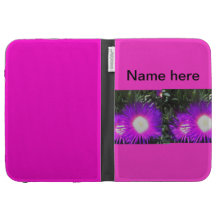 Hot Pink Personalized Kindle Caseable Case