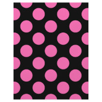 Hot Pink Polka Dots Personalized Flyer