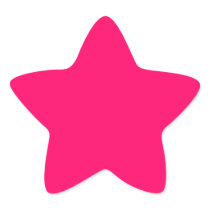 Hot Pink Sticker