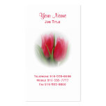 Hot Pink Tulips Business Cards