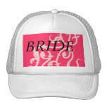 hot pink vine hat