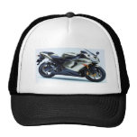 HOT RACING MOTORCYCLE. CRISP AND FAST MESH HATS