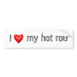 hot rod bumper sticker
