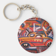 hot rod keychain