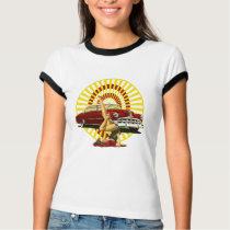 Hot Rod Pin Up Girl Shirt