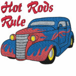 Hot Rods Rule Embroidered Shirt embroidered shirts