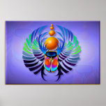 Hot Scarab light Posters