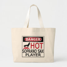 Hot Soprano Sax Player Bags
