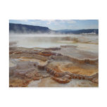 Hot Spring In Yellowstone Postcard