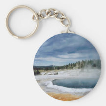 Hot Springs-Yellowstone Keychains