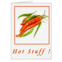 Hot Stuff Greeting Card