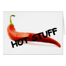 HOT STUFF l Red Hot Chilli Pepper Cards