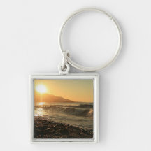 Hot Summer Morning Key Chains