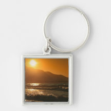 Hot Summer Morning Keychain