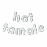 Hot Tamale Embroidered Women's Fleece Track Jacket