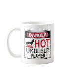 Hot Ukulele Player Coffee Mug