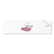 hot wings bumper sticker