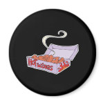 hot wings refrigerator magnet