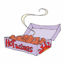 hot wings photo cutouts