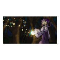 Hotaru Spirit Keeper Custom Photo Card