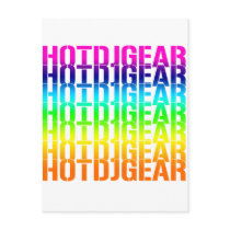 HOTDJGEAR - DJ DJing Disc Jockey Music Vinyl Post Cards
