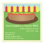 Hotdog Invitation invitations