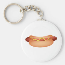 Hotdog Key Chains