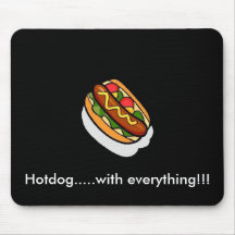Hotdog Mousepad