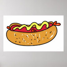 Hotdog Print