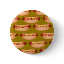 Hotdog Wallpaper Pinback Buttons