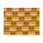 Hotdog Wallpaper Postcard
