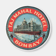 Hôtel Bombay du Taj Mahal Aimants Pour Réfrigérateur