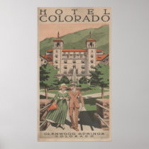 Hotel Colorado Travel Poster