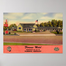 Hôtel de Florence Kentucky Florence Poster