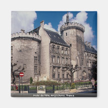 Hotel de Ville, Angouleme, France Magnets