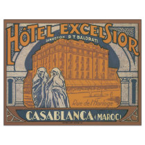 Hotel Excelsior Casablanca (Maroc), Vintage Flyers