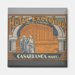 Hotel Excelsior Casablanca (Maroc), Vintage Fridge Magnets