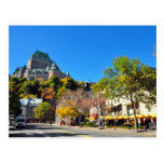 Hotel Frontenac High Above Quebec City Postcard