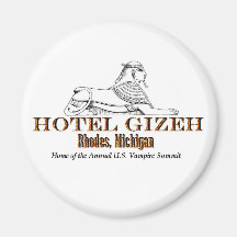 Hotel Gizeh Refrigerator Magnets