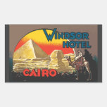 Hôtel le Caire, cru de Windsor Autocollants