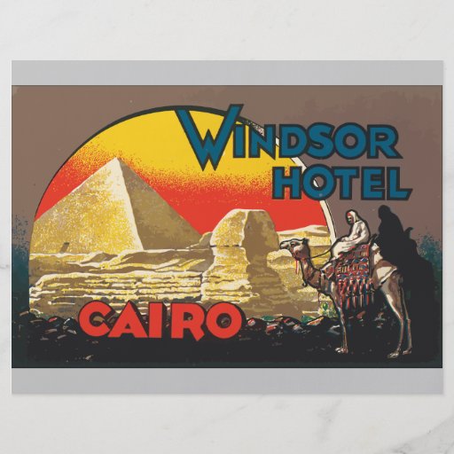 Hôtel le Caire, cru de Windsor Prospectus Avec Motif
