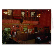 Hotel lobby, Lajitas, Big Bend National Park, Texa Card