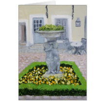 Hotel Londres: Fontainebleau FRANCE Greeting Card