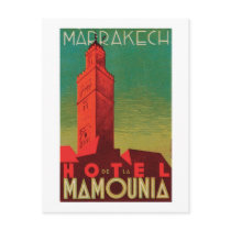 Hotel Mamounia Marrakech Postcard