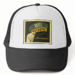 Hotel Metropol Budapest Vintage Label Trucker Hat