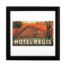 Hotel Regis, Mexico Keepsake Box