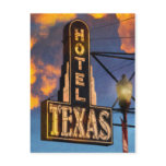 Hotel Texas Postcard