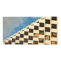 Hotel windows photo card