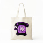Hotline Purple Canvas Bag